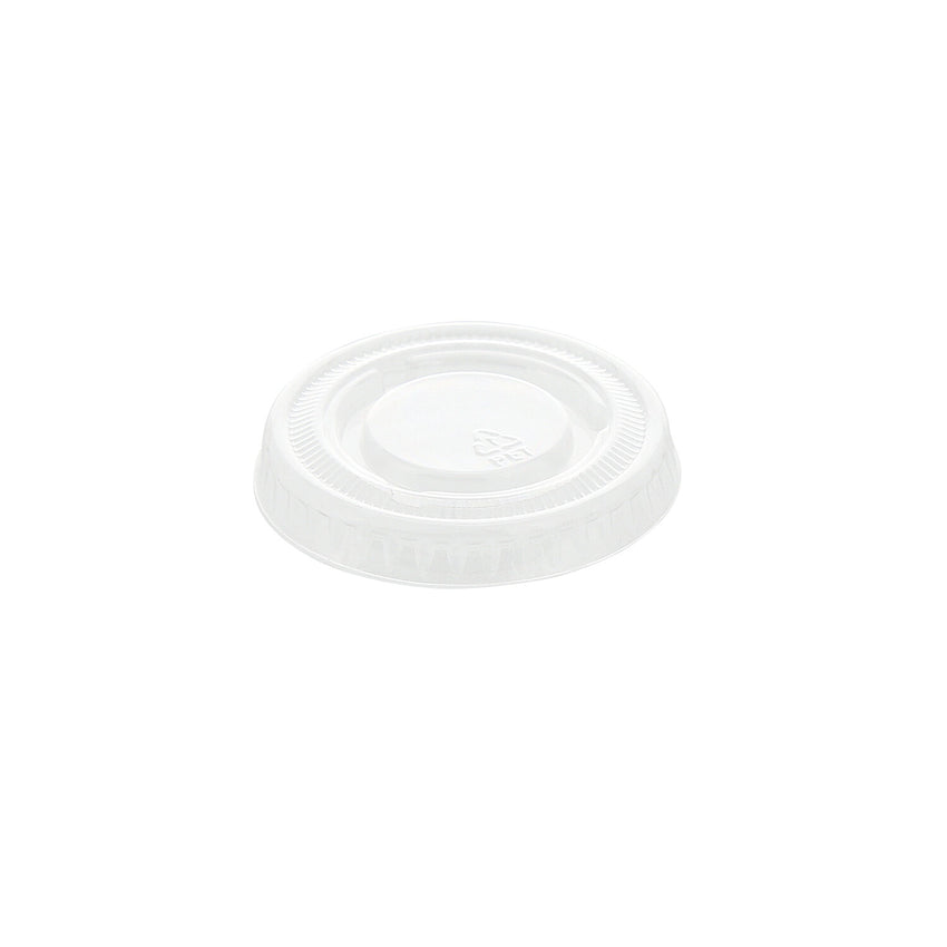 Lid for Portion Cup PET 1oz Clear