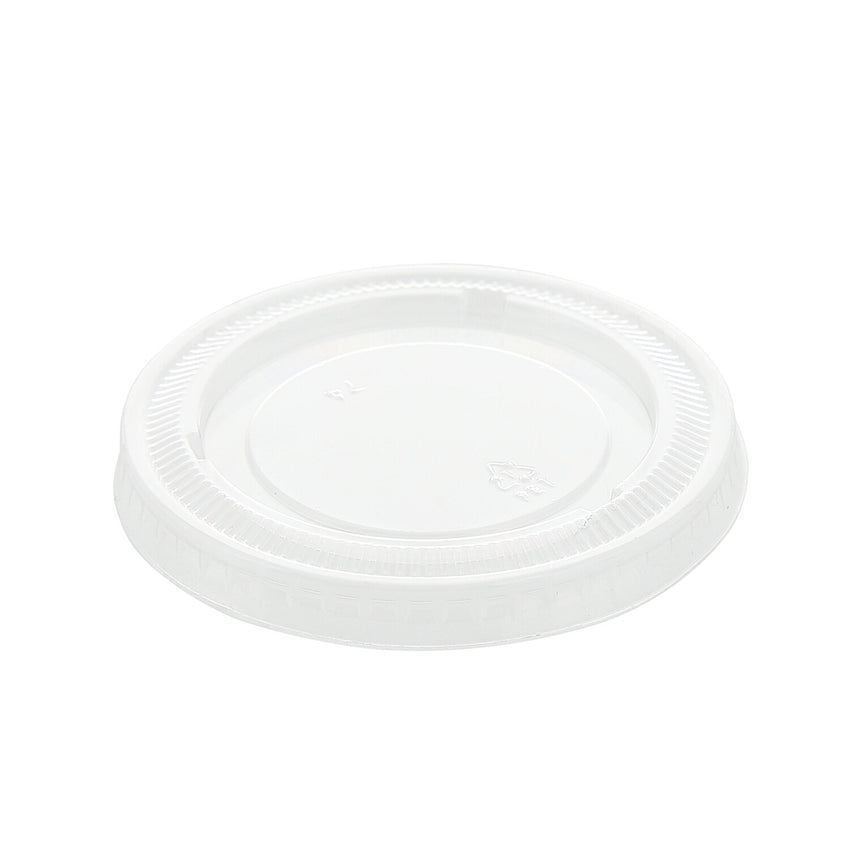 Lid for Portion Cup PET 3.25 & 4oz Clear