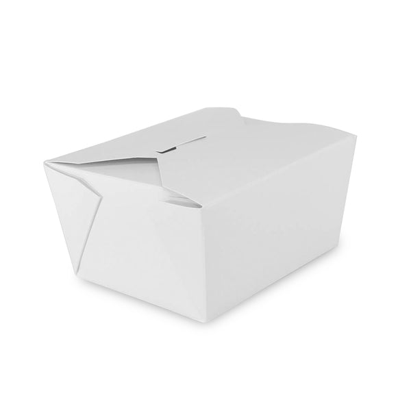 Take Out Food Container #1 HW White, Case 50x9 – 511Foodservice